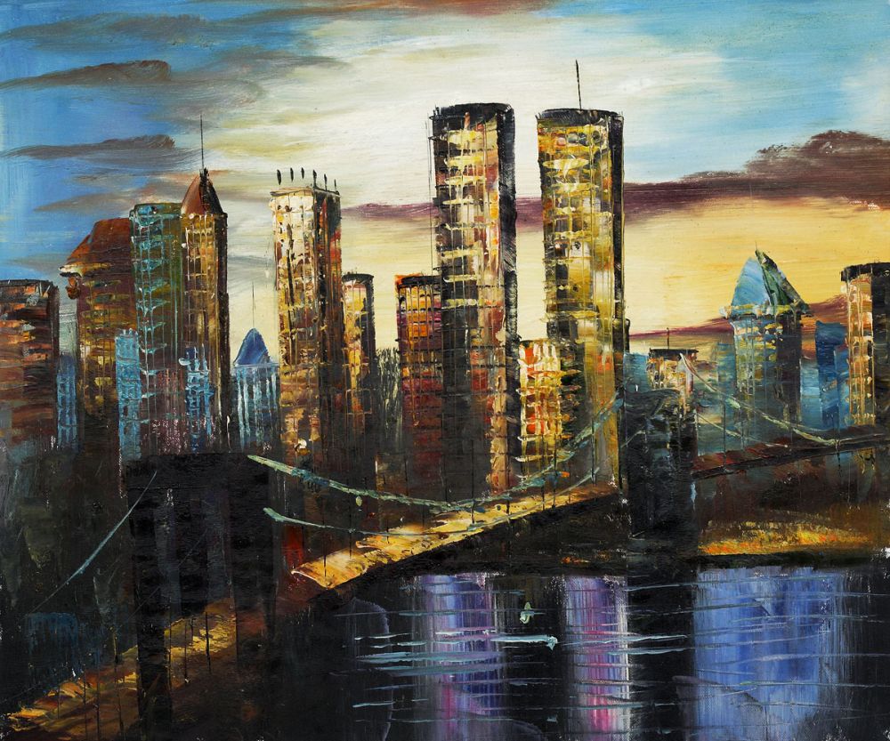 Iridescence of a New Yorker Sunset