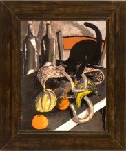 Return from Market by Atelier De Jiel Pre-Framed Canvas Print