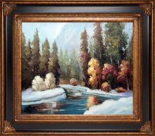 Winter Landscape Pre-Framed