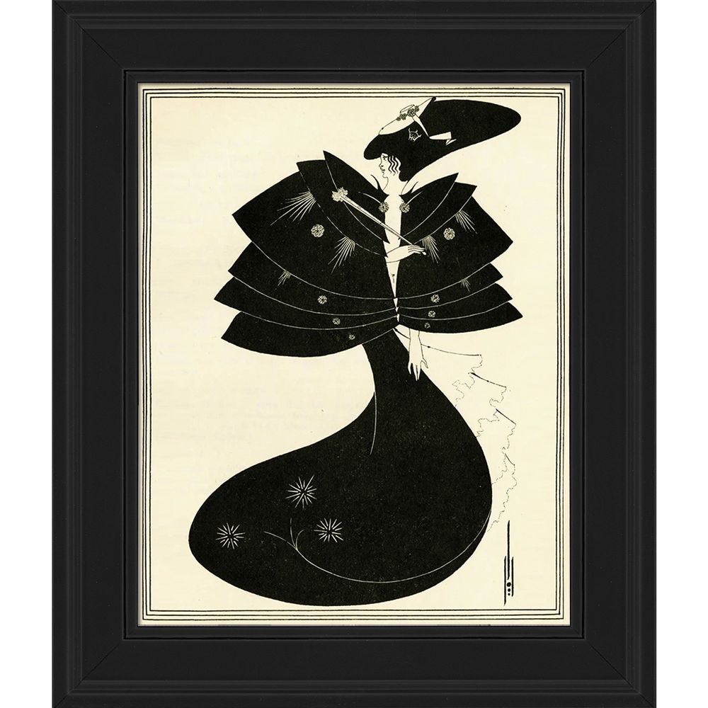 The Black Cape Pre-framed - Black Gallery