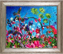 Bright Meadow Reproduction Pre-Framed