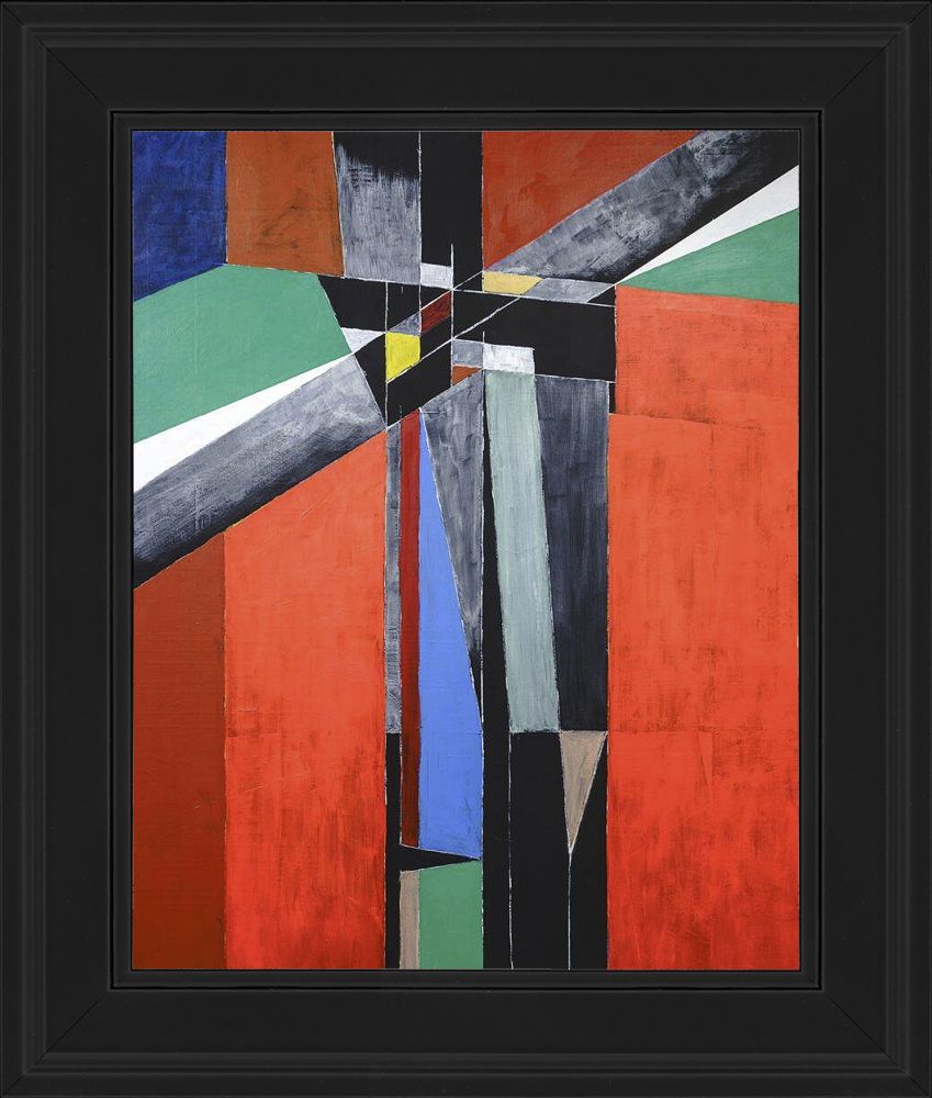 Untitled NO 6 Pre-framed - Black Gallery