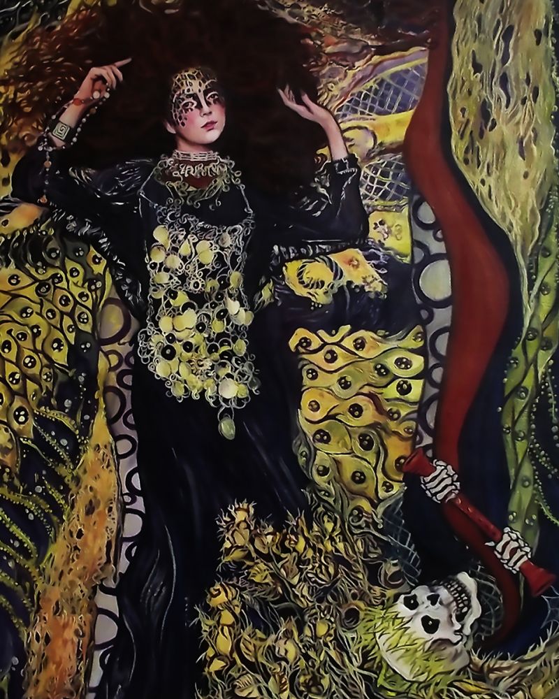 Death Clothed as Maiden