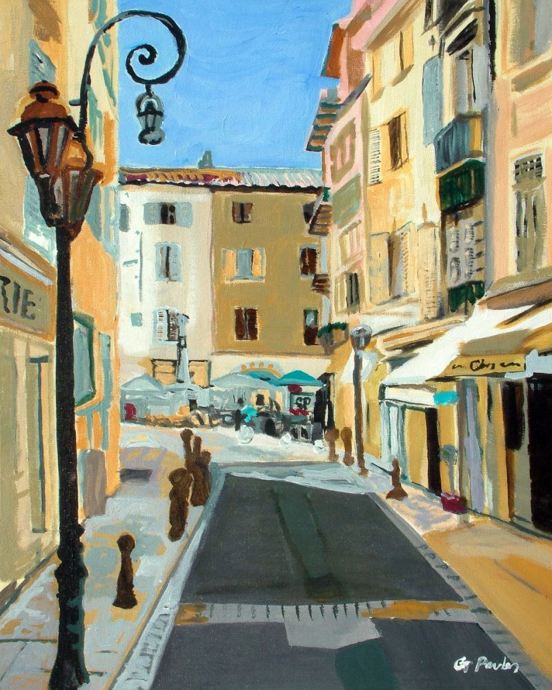 Antibes Street Scene