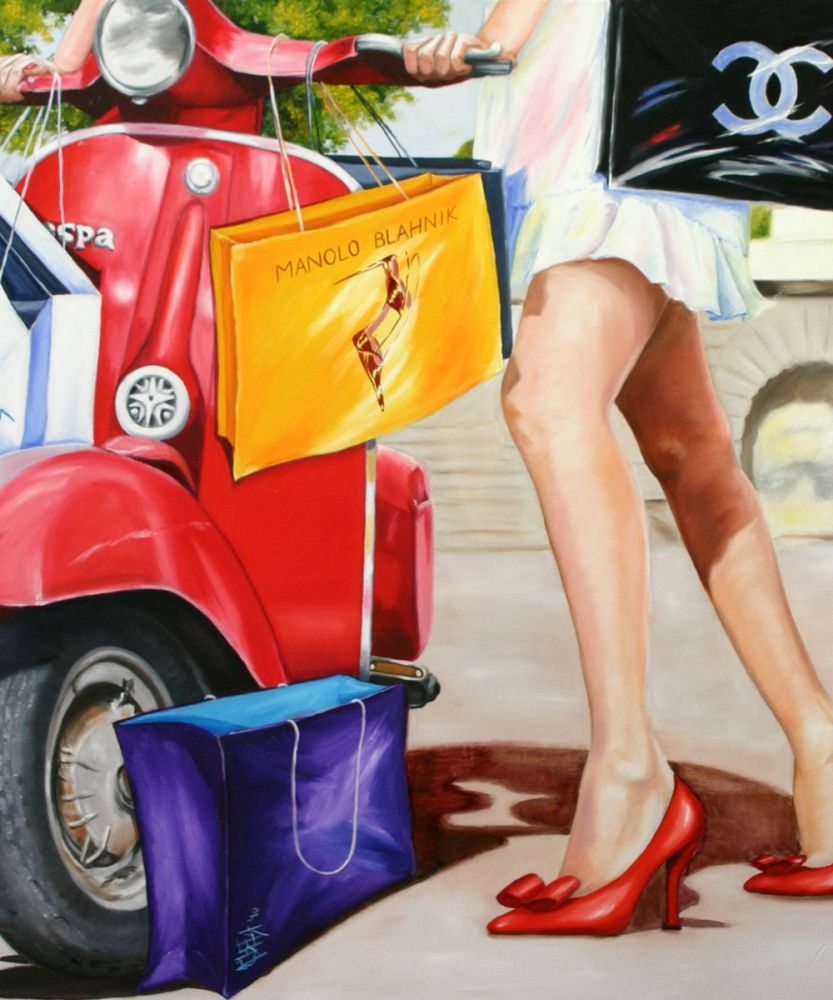 Red Shoes and Vespas