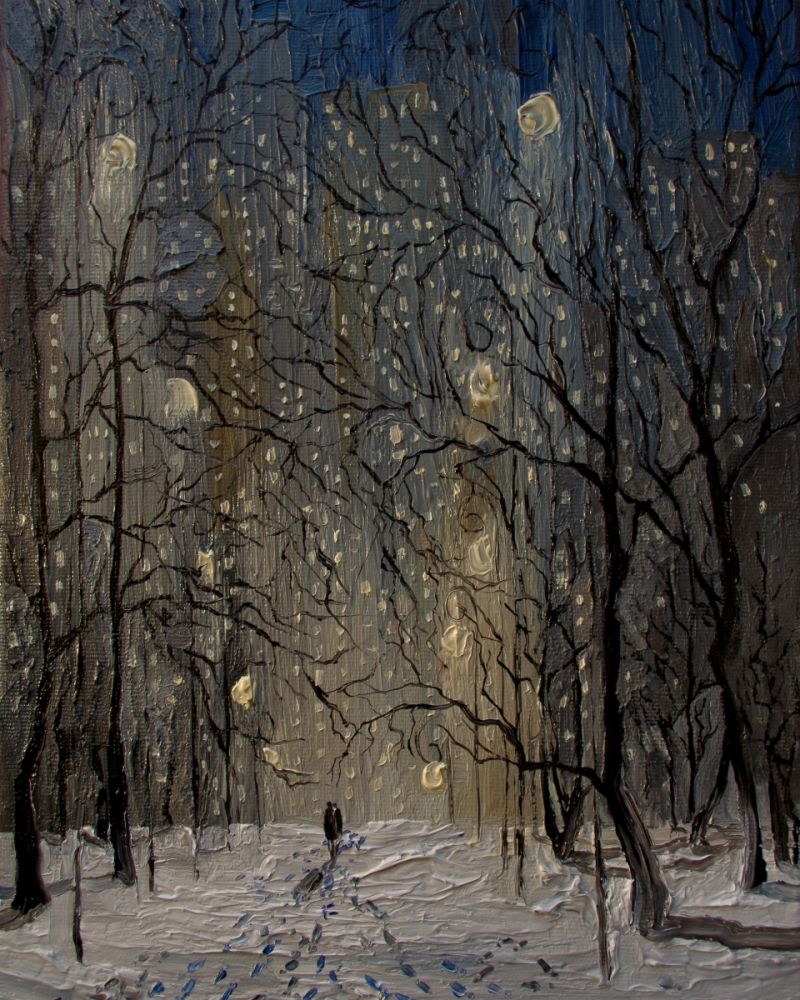 Winter New York Central Park