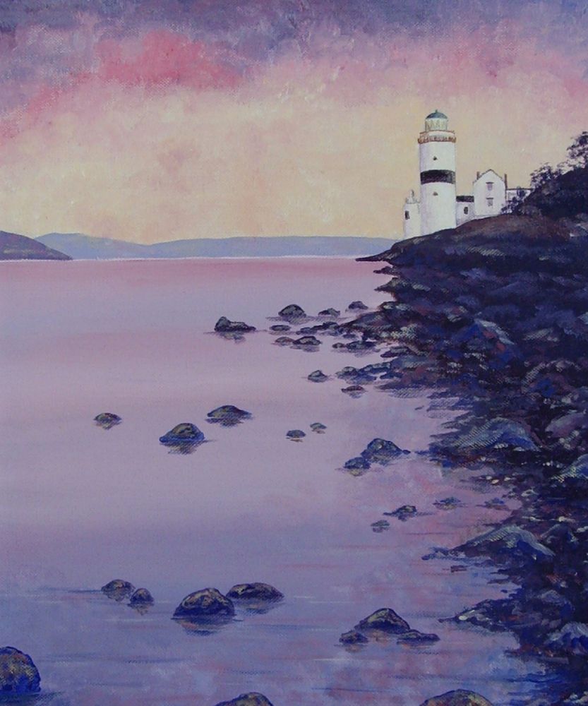 Evening Light the Cloch