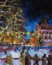 Christmas Light at Ice Rink