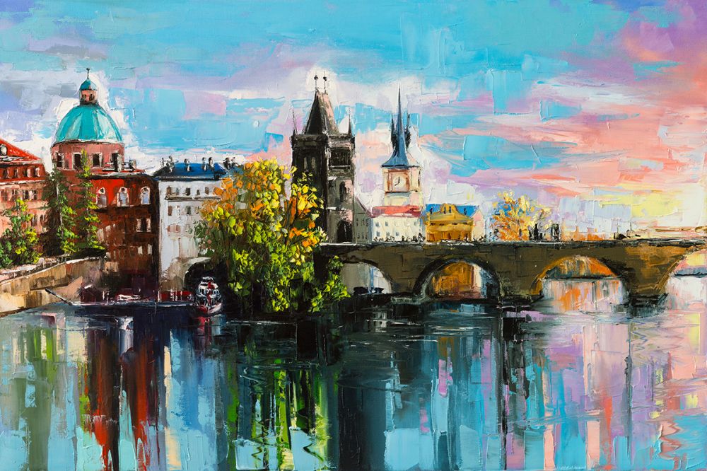 Evening On The Bridge