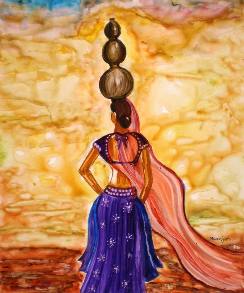 Rajasthani Lady Allure