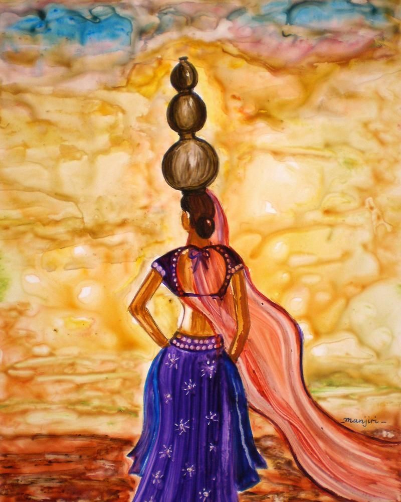 Rajasthani Lady Allure