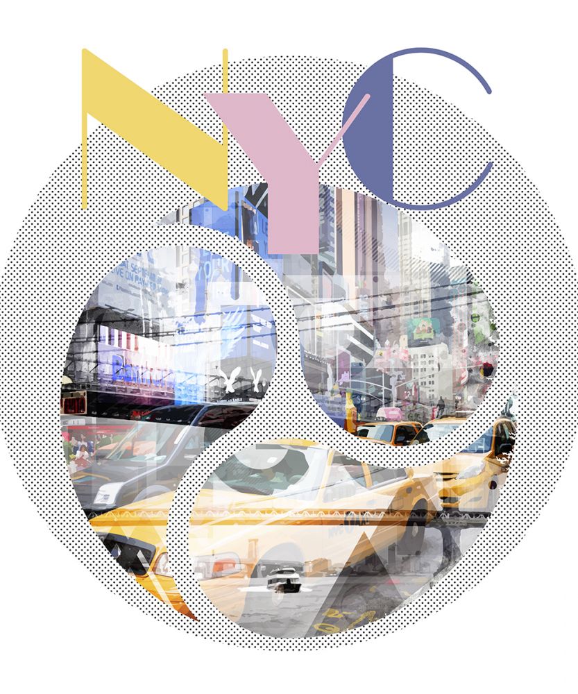 New York City Geometric Mix No 1