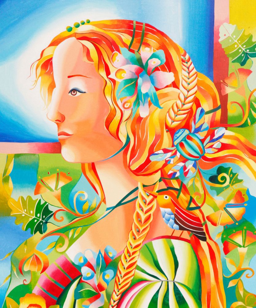 The Saleswoman of Flowers