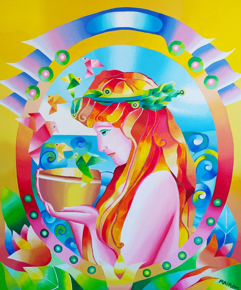 The Girl of the Origamis