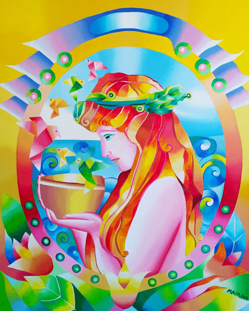 The Girl of the Origamis