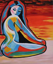 Abstract Woman 2 Reproduction