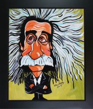 Albert Einstein Pre-Framed