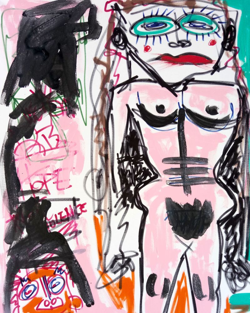 Woman Naked Don't Touch