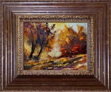 Autumn 561160 by Pol Ledent Pre-Framed Canvas Print