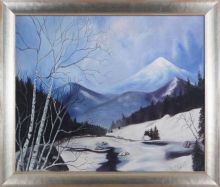 Whiteface from Route 87 Reproduction Pre-Framed