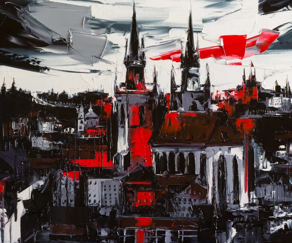 Prague a View from the Window