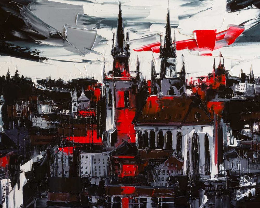 Prague a View from the Window