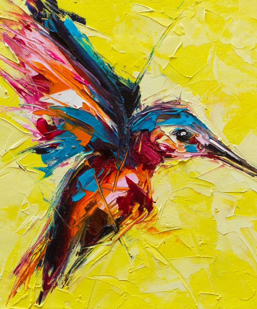 Kingfisher in Yellow