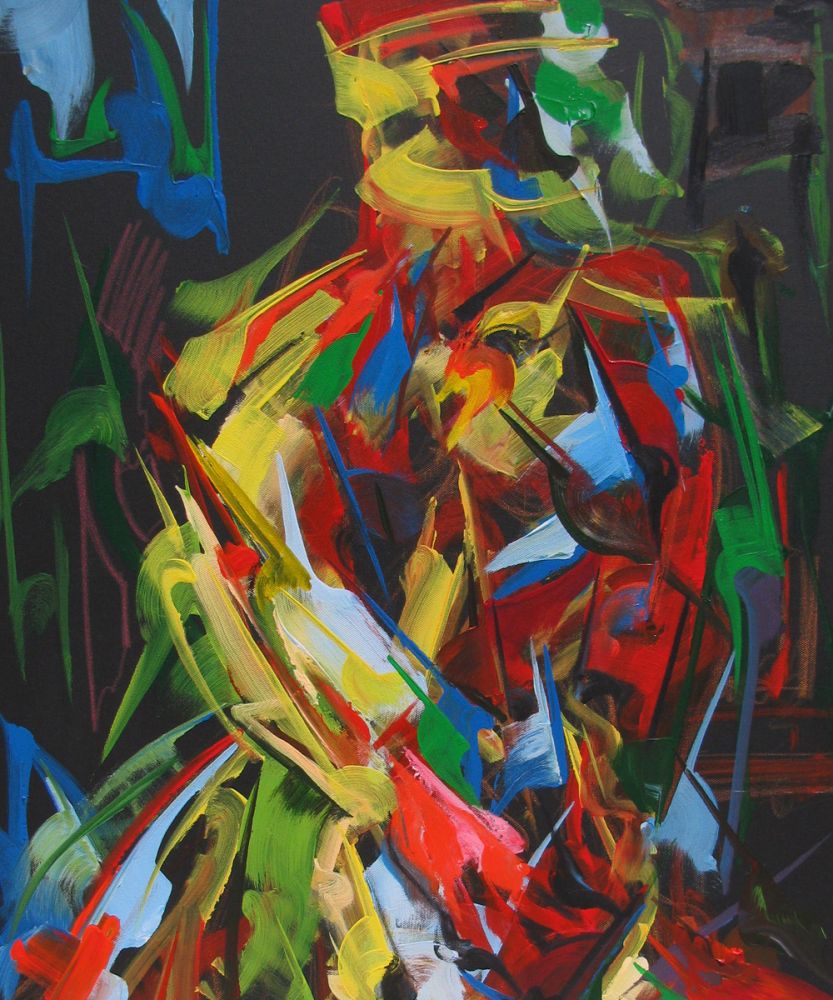 Seated Pose of a Figure