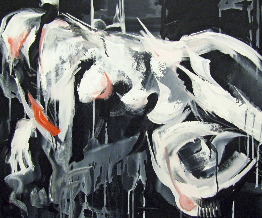 Half Reclining Pose of a Figure