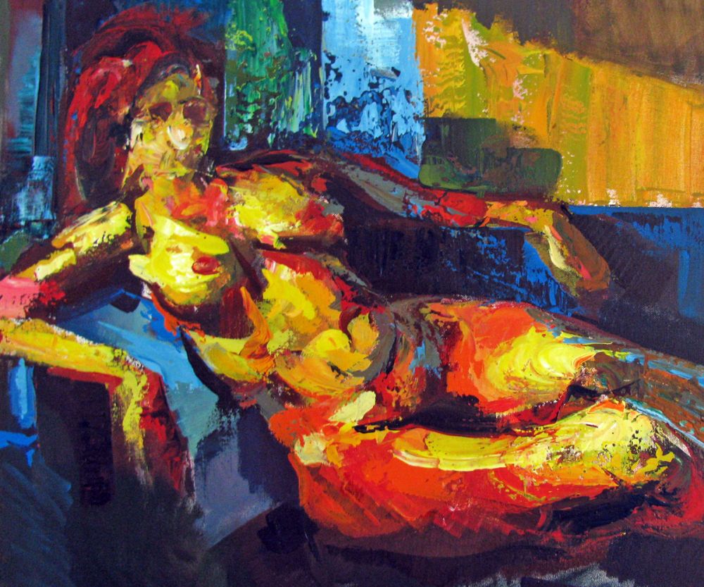 Reclining Pose of a Figure 3