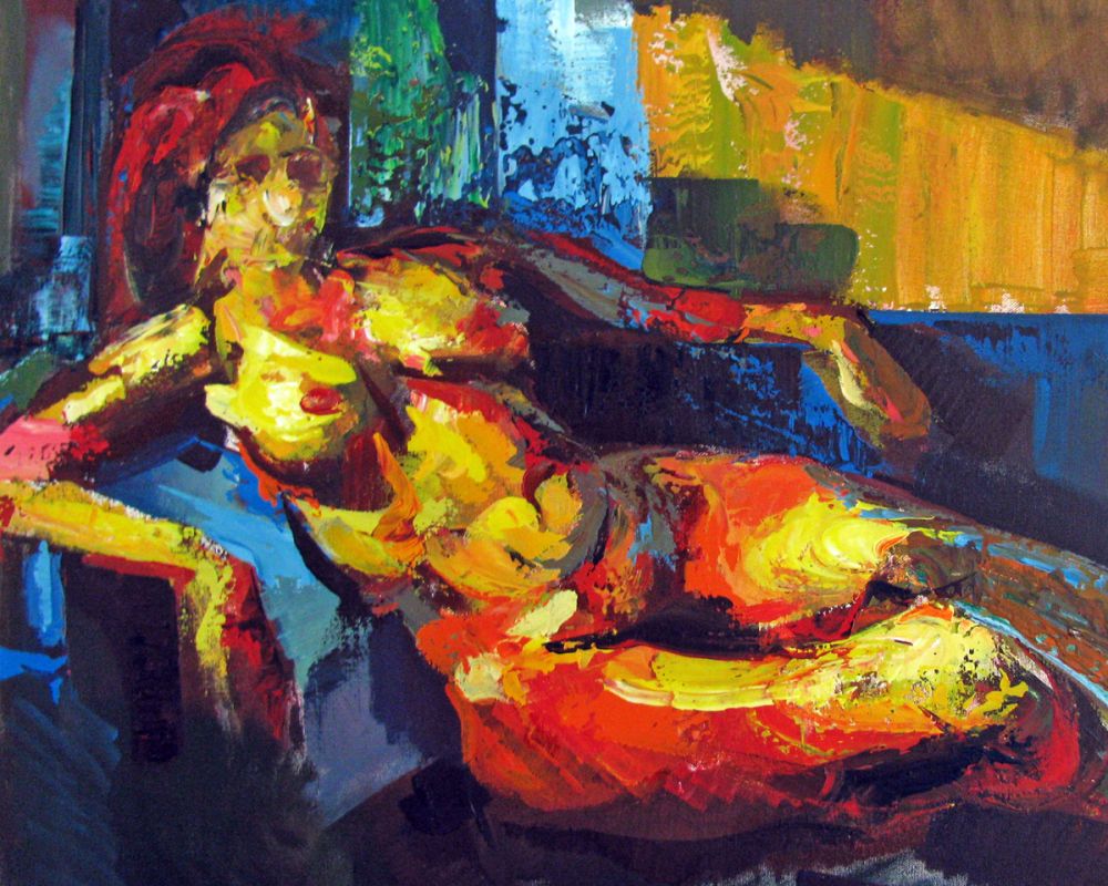 Reclining Pose of a Figure 3