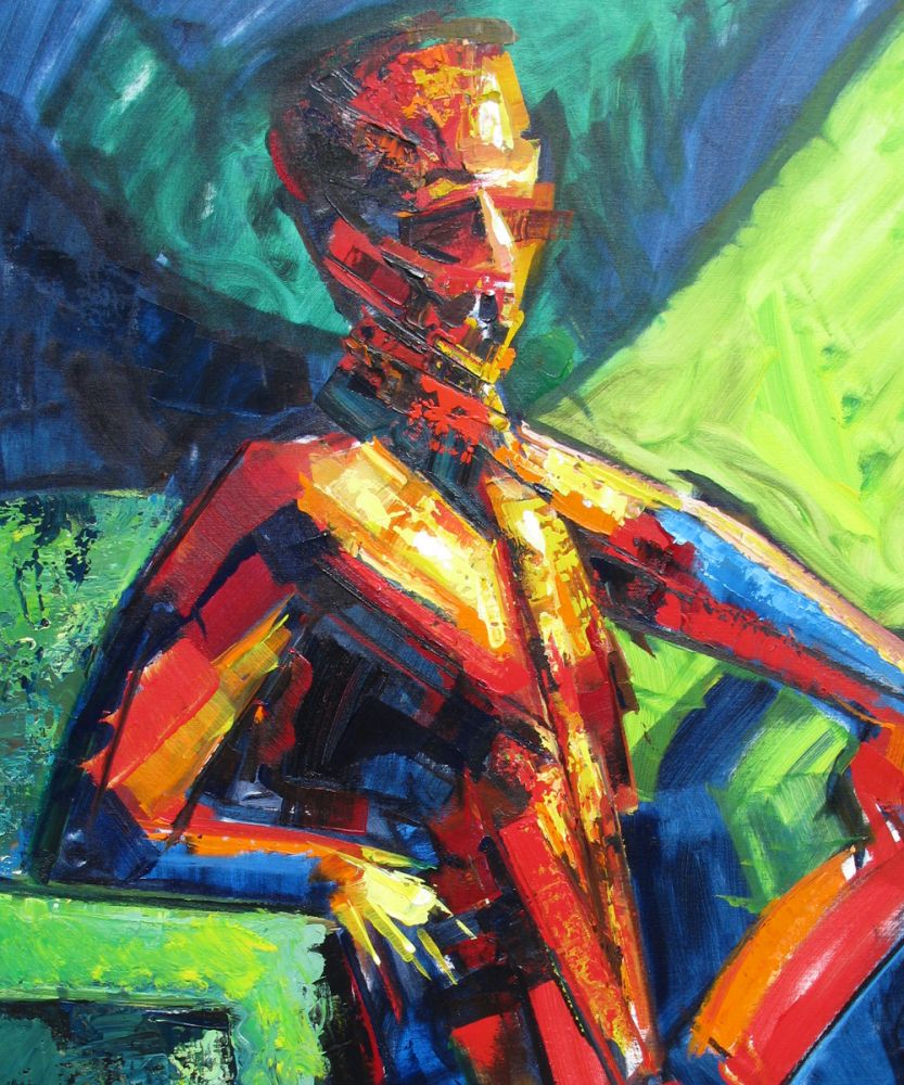 Seated Pose of a Figure