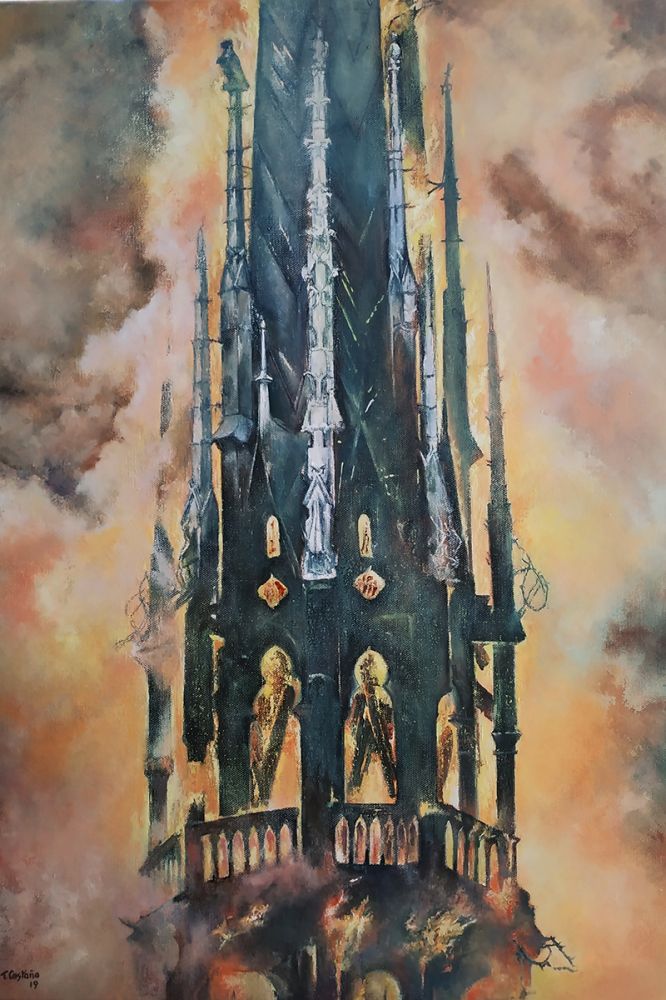 Notre Dame In Flames
