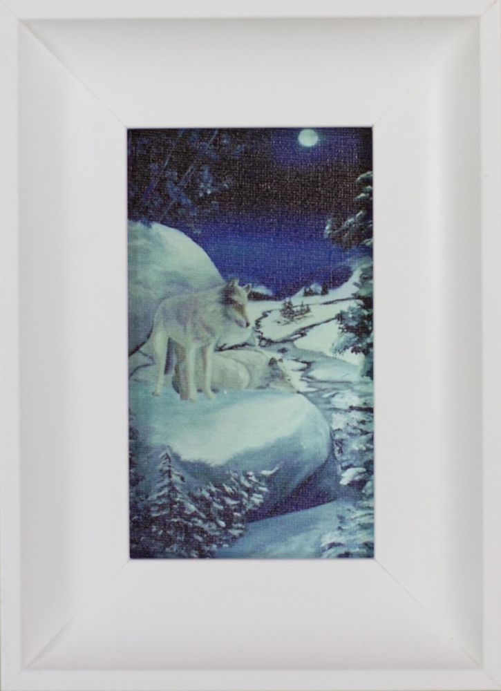 He Stands Guard Pre-Framed Miniature