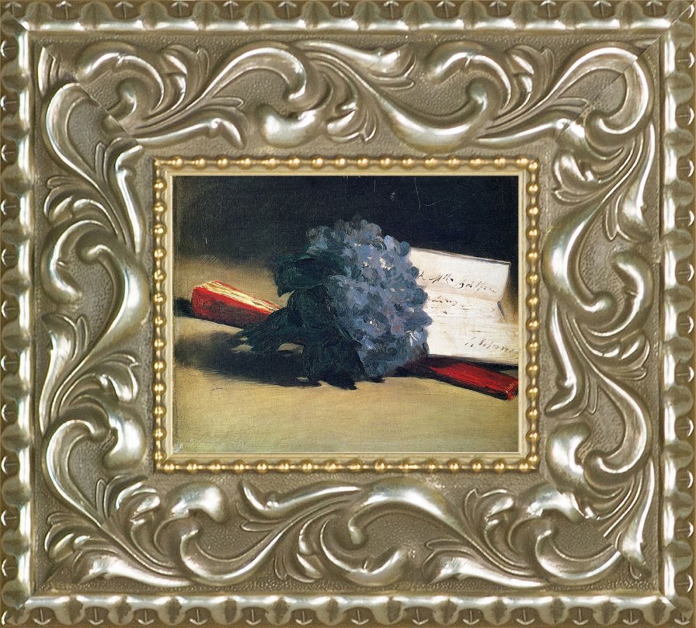 Bouquet of Violets Pre-Framed Miniature