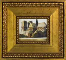 Notre Dame de Paris, 1907 Pre-Framed Miniature