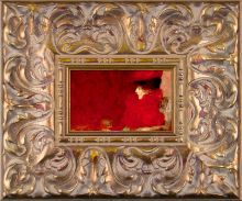 Dame im Fauteuil (Lady in an Armchair) Pre-Framed Miniature