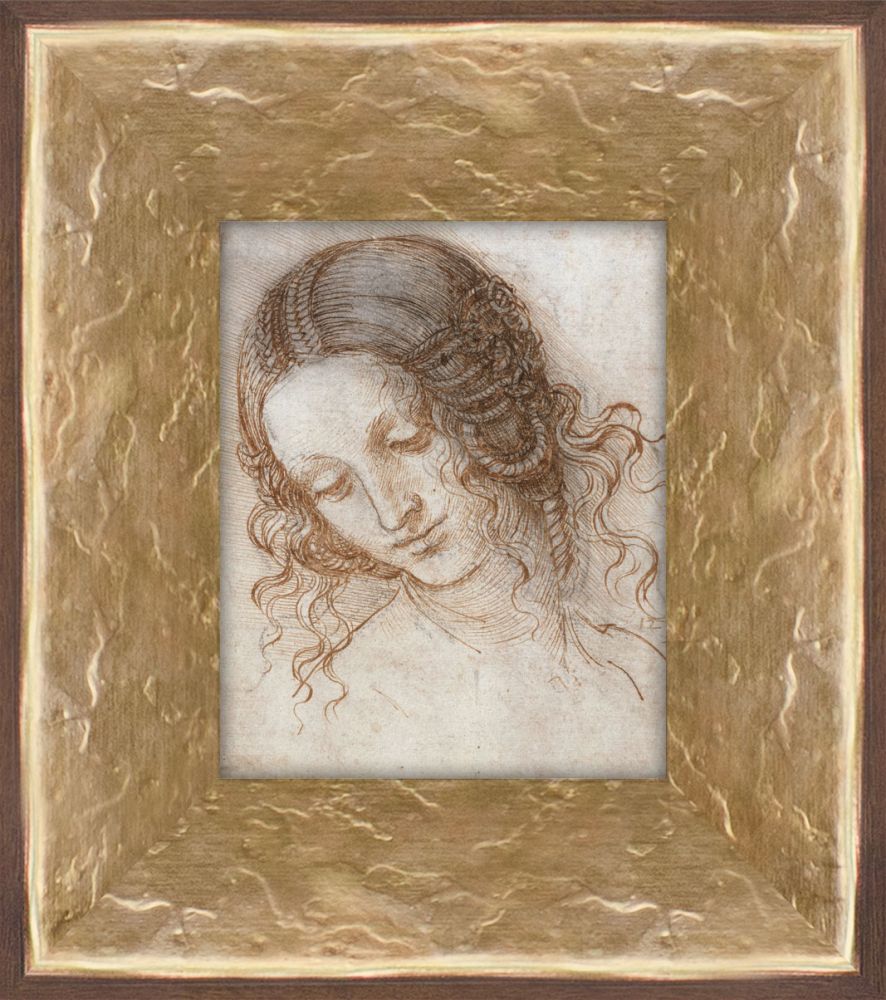 Study of Leda (Leda and the Swan) Pre-Framed Miniature