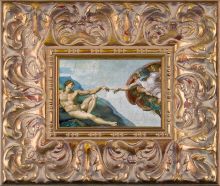 Creation of Adam Pre-Framed Miniature