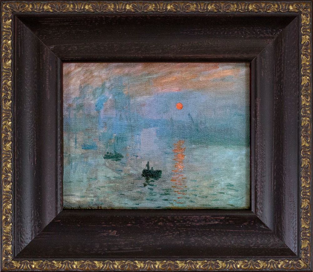 Impression, Sunrise Pre-Framed Miniature