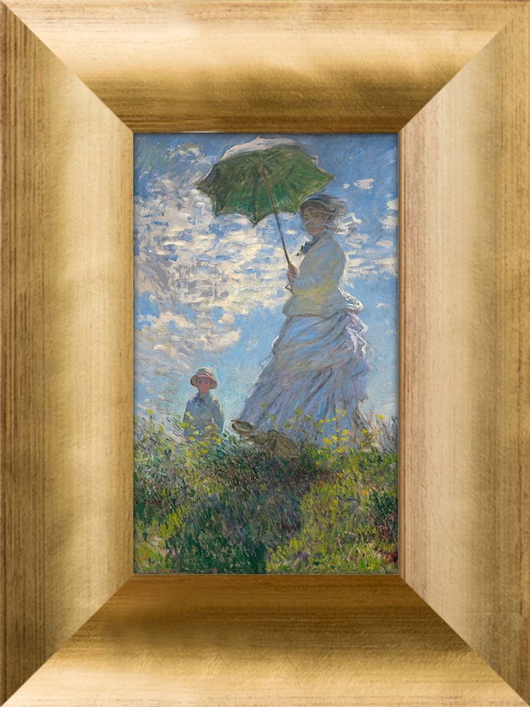 Madame Monet and Her Son Pre-Framed Miniature