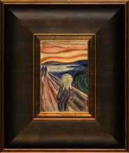 The Scream Pre-Framed Miniature