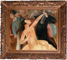 A Festive Evening Pre-Framed