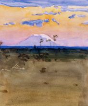 Kilimanjaro at Sunset