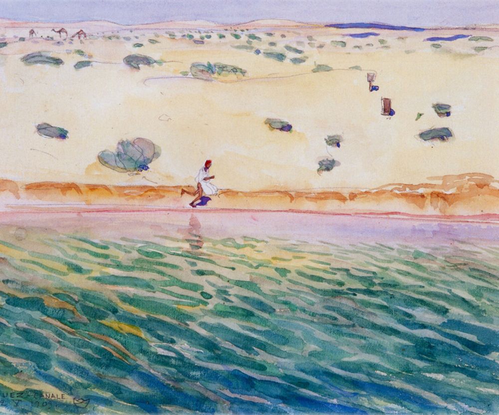 Banks of the Suez Canal