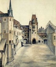 Courtyard of the Former Castle in Innsbruck