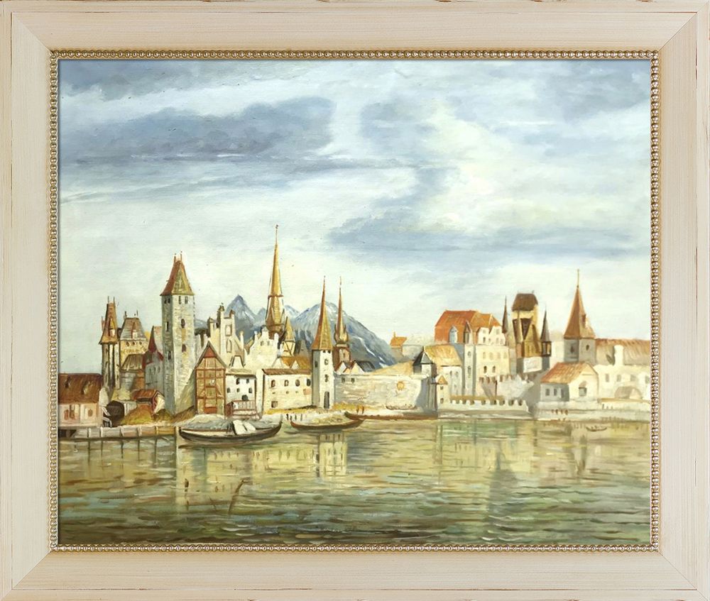 Innsbruck Seen from the North Preframed - Constantine Frame 20" X 24"