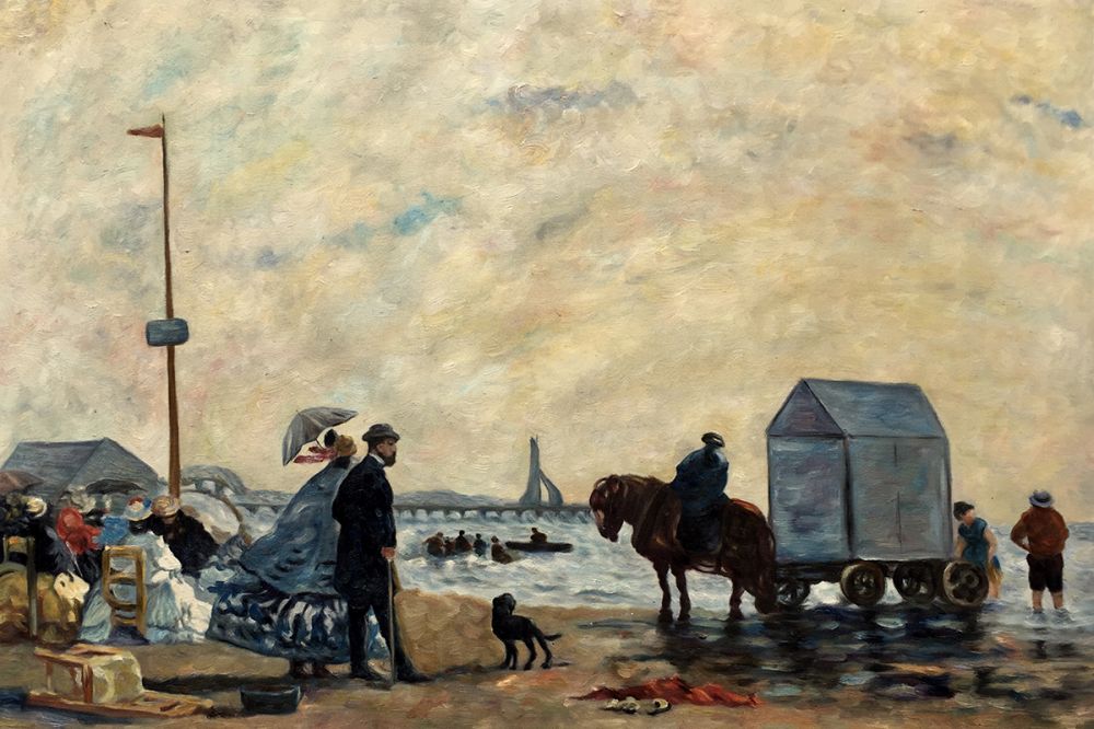 Beach at Trouville