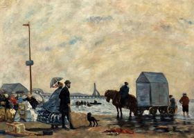 Beach at Trouville