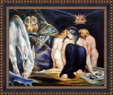 The Night of Enitharmon's Joy, 1795 Pre-Framed